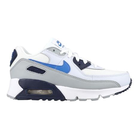 Nike Lenkkarit Air Max 90 Mesh - Valkoinen/Sininen/Navy Lapset