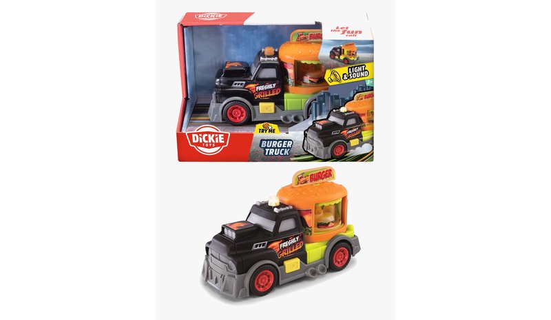 Dickie Toys Burger Truck Auto 15 cm