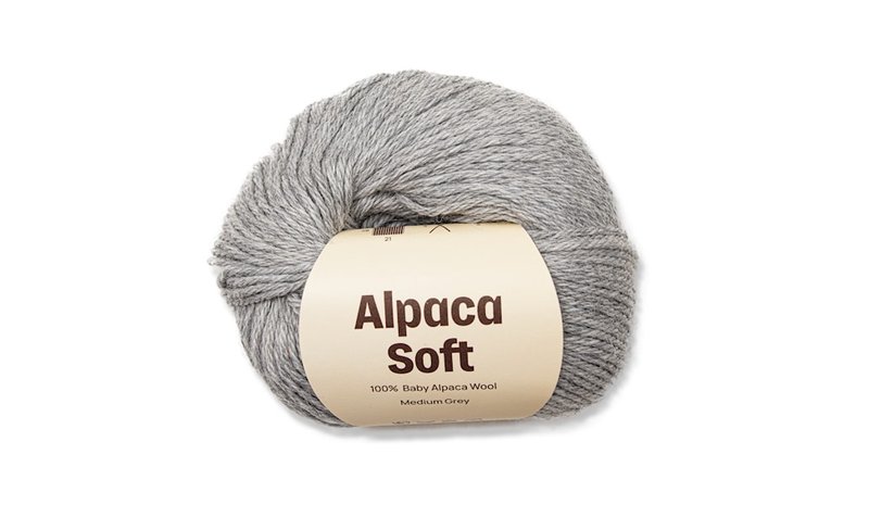 Alpacka Soft 50g Medium Grey A236 Adlibris – kuva 1/2