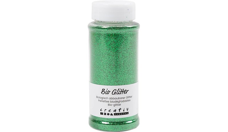 Bio kimalle, vihreä, 140 ml/ 1 tb – kuva 1/3
