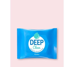 A'pieu Deep Clean Lip&Eye Remover Pad - 37 g