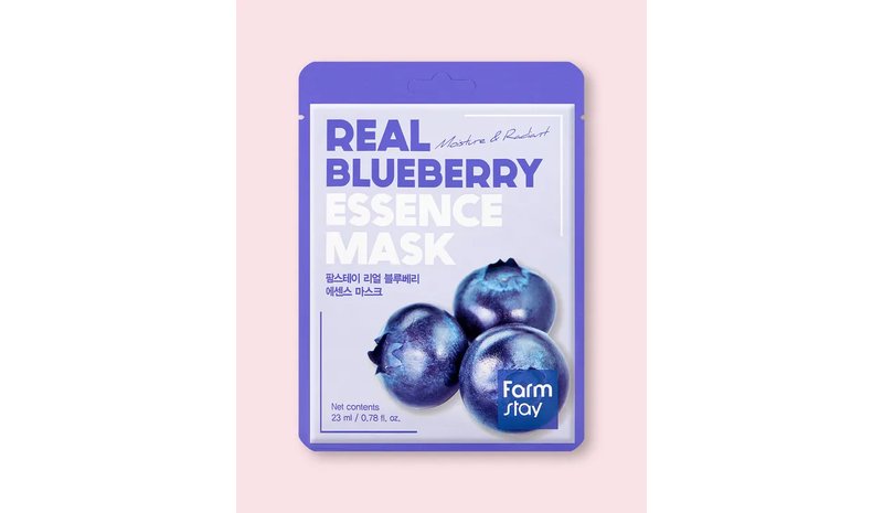 Farmstay Real Blueberry Essence Mask - 23 ml / 1 sheet
