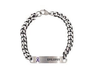 SILVER BAR 2441 21,5CM EPILEPSIA-KETJU
