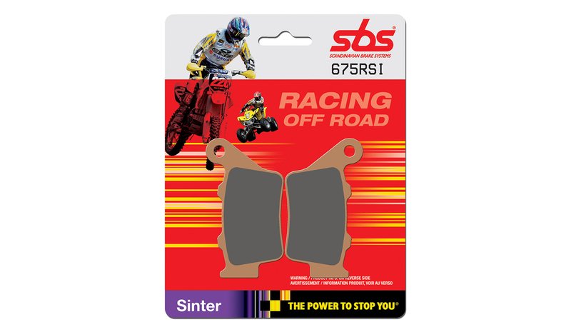 SBS 23-675RSI RACING SINTERED JARRUPALAT