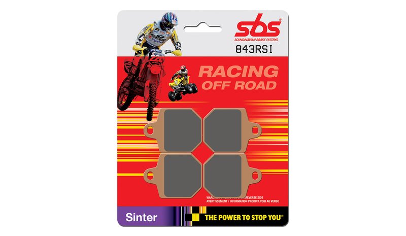 SBS 23-843RSI RACING SINTERED JARRUPALAT