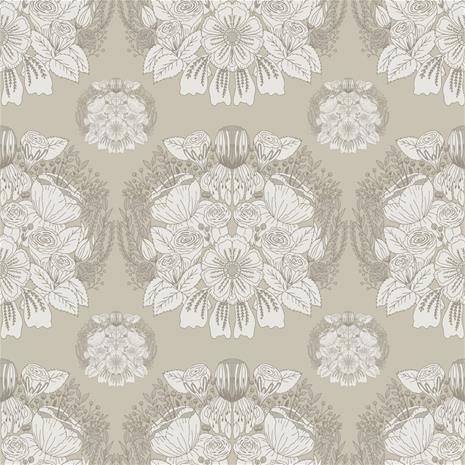 Damask in Beige - 1032301-01 Tapetti