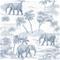 Jungle Walk Blue - 1077801-02 Tapetti – kuva 2