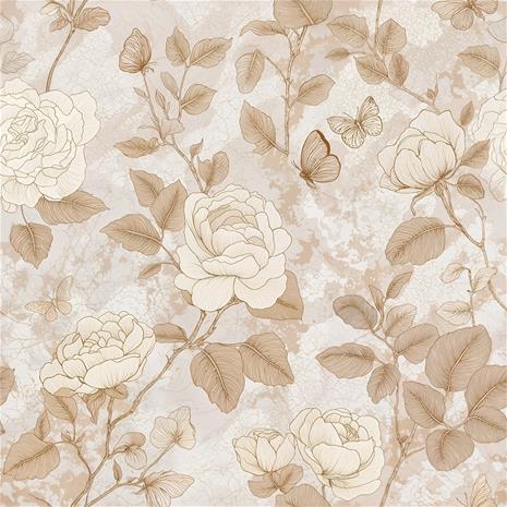 Ritva Beige - 1089001-01 Tapetti