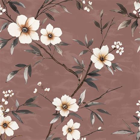 Denise Dark Red - 1050401-02 Tapetti – kuva 2/5