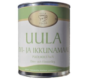 UULA OVI- JA IKKUNAMAALI 0,9L VALKOINEN
