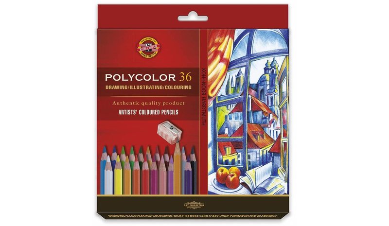 KOH POLYCOLOR 36 Vä?RIKYNä?T KARTONKIRASIA
