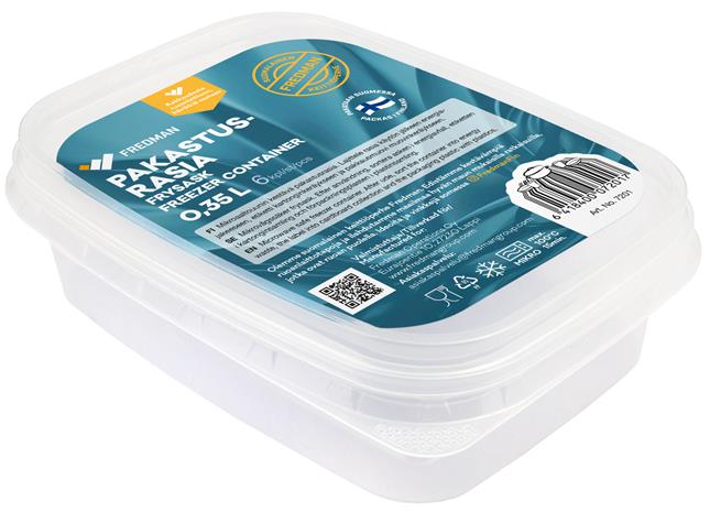 Fredman 6 kpl 0,35l pakastusrasia
