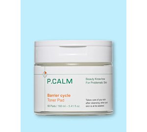 P.CALM Barrier Cycle Toner Pad - 160 ml / 60 pcs