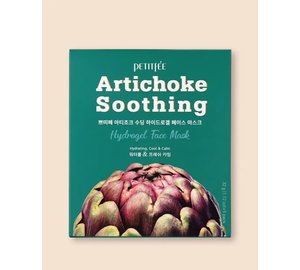 Petitfee & Koelf Artichoke Soothing Hydrogel Face Mask - 32 g * 5 sheets