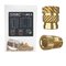 Ruthex M2.5 Threaded Insert â€“ Rx-m2.5x5.7 - 70 Pcs – kuva 1