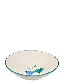 Anna + Nina Grapevine Pasta Plate - Cream - ONE SIZE