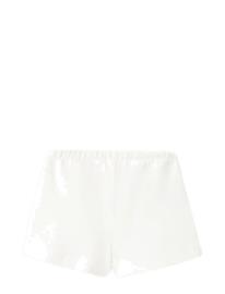 Mango Cotton Shorts With Drawstring - Cream - 5-6
