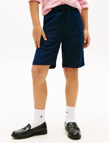 Tommy Hilfiger Linen Blend Short - Blue - 164