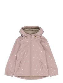 mikk-line Softshell Jacket Aop - Pink - 134