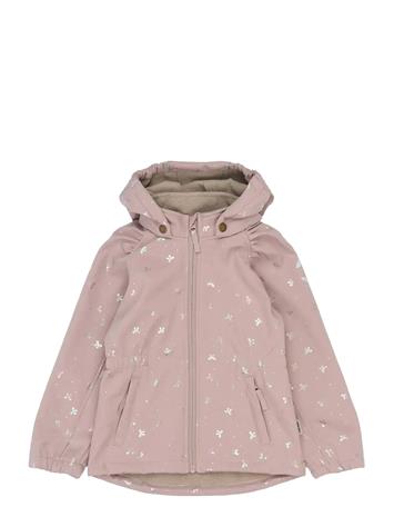 mikk-line Softshell Jacket Aop - Pink - 134