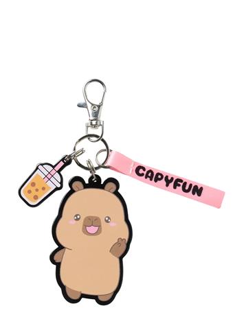 name it Nkfabara Capybara Charm Sky - Silver - ONE SIZE