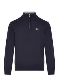 Gant Kids Shield Cotton Half Zip Sweater - Navy - 116