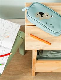 Done by Deer Pencil Case Tiny Farm Blue - Blue - 20X 10X H 4CM