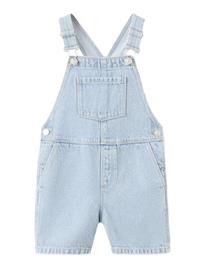 Mango Pockets Cotton Dungarees - Blue - 5-6
