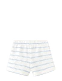 Mango Striped Crochet Shorts - Blue - 4-5