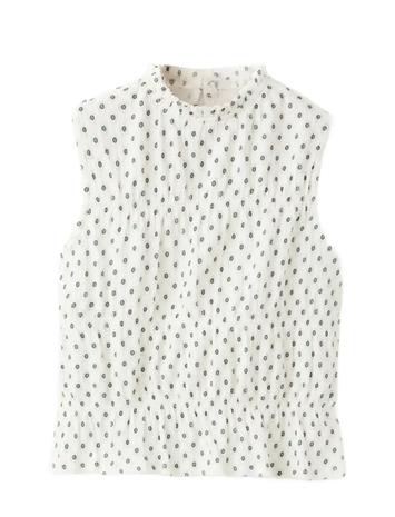 Mango Printed Top - White - 11-12