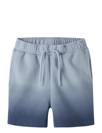 name it Nmmjervo Nreg Sweat Shorts Unb - Blue - 128