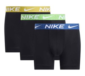 Nike Bokserit 3-pack - Musta/Sininen/Vihreä/Keltainen