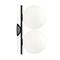 Flos IC Lights C / W1 Ceiling / Wall light Double, Black – kuva 7
