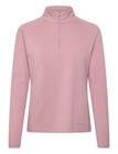 Helly Hansen W Tyri Knit 1/2 Zip - Pink - XL