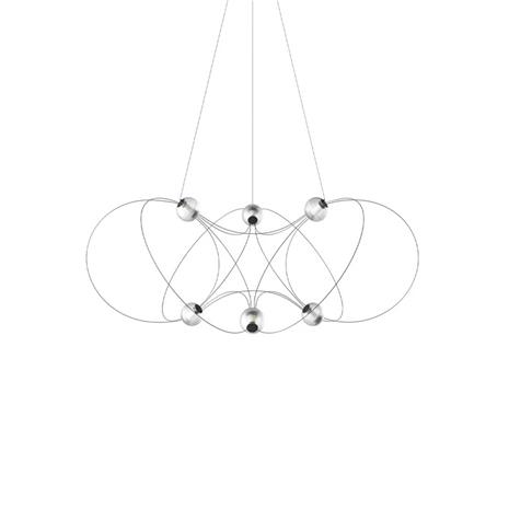 Unknown - Munari 6 Riippuvalaisin (PRE-ASSEMBLED) Musta DCW