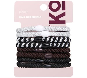 By Lyko Hair Ties Bundle Black