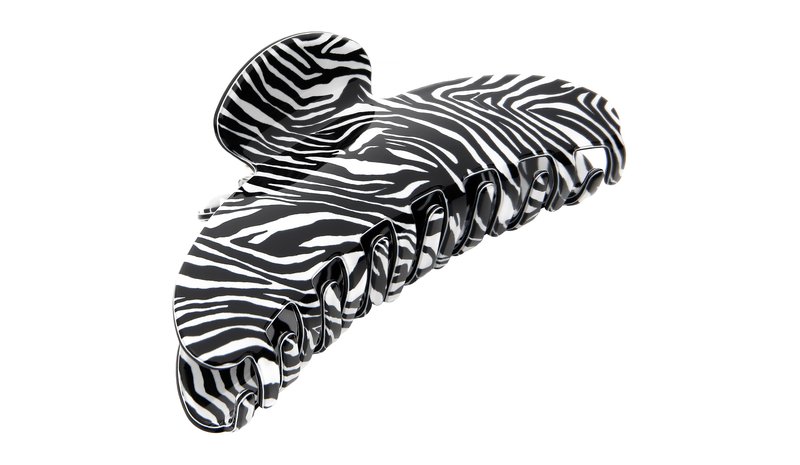 By Lyko Hair Claw Acrylic Zebra