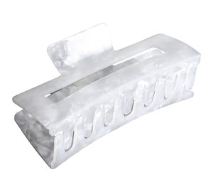 By Lyko Rectangular Acrylic Claw XL White