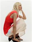 Desigual Vest_Lida, 7019 Coral, S - Coral - XL