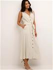 Kaffe Kaliny Sleeveless Dress - Beige - 46
