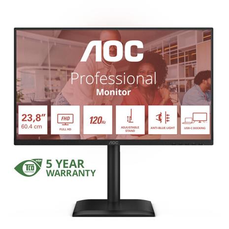 AOC 24E4CV (23,8"), näyttö