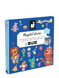 Janod Magneti'stories - The Animal Party - Multi/patterned - ONE SIZE