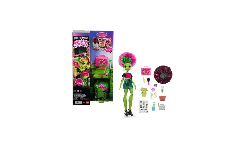 Monster High: Self-scare Secrets Doll - Venus Mcflytrap GADGET