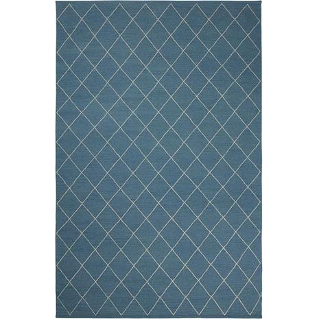 Chhatwal & Jonsson Diamond matto 184x280 cm Heaven blue- off white