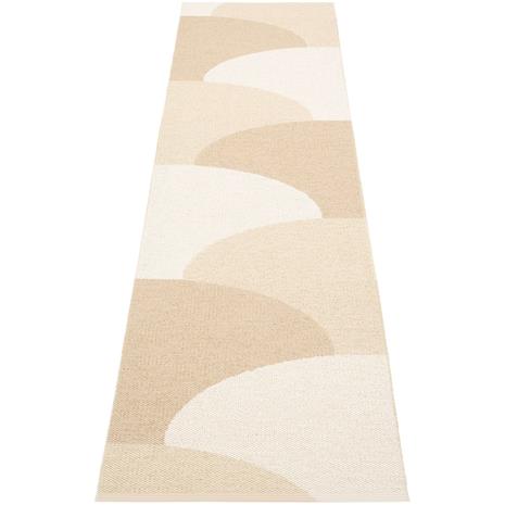 Pappelina Hill matto 70 ä— 270 cm, vanilla/beige/cream