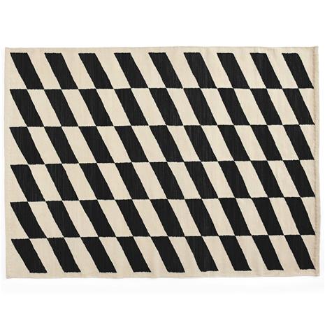 HAY Shift Kelim matto 140x200 cm Black