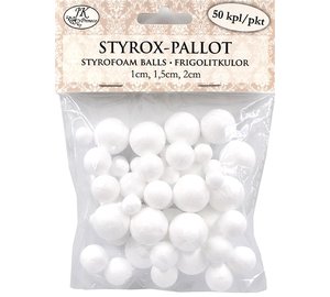 JKP 50 KPL STYROX-PALLOLAJITELMA