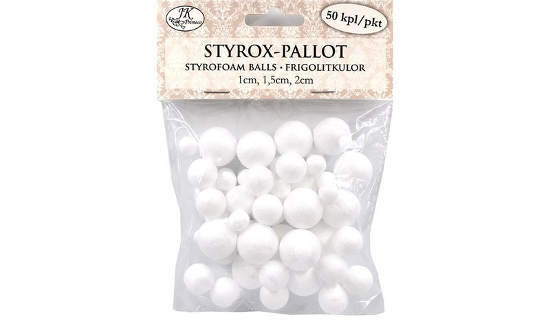 JKP 50 KPL STYROX-PALLOLAJITELMA