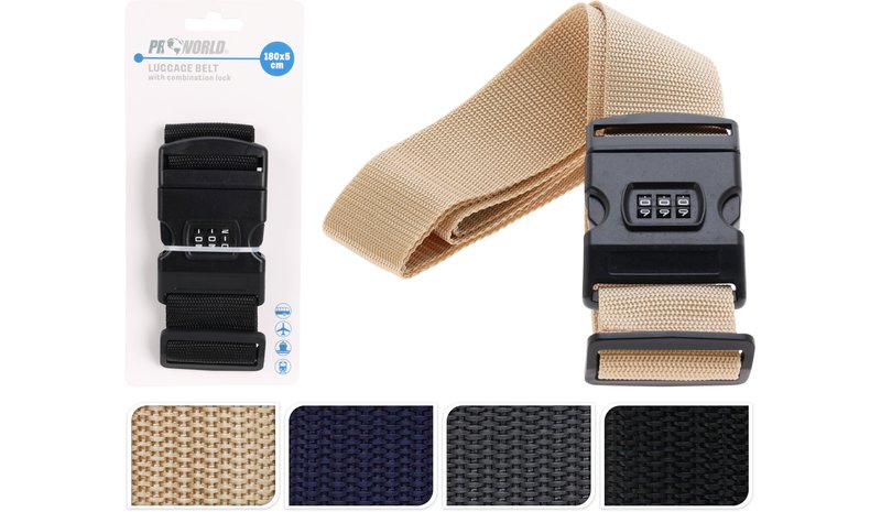 SUITCASE BELT WITH LOCK 4ASS DG2000130
