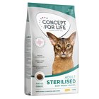 10kg Sterilised Cats kana Concept for Life kissan kuivaruoka